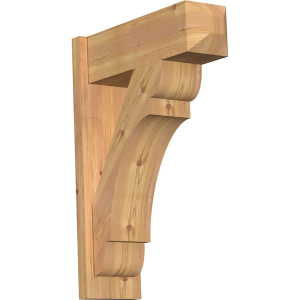 Ekena Millwork Olympic Smooth Craftsman Outlooker, Western Red Cedar, 7 1/2"W x 22"D x 30"H OUT08X22X30OLY04SWR - main